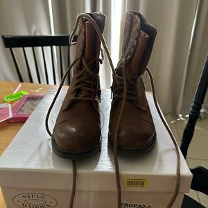 Steve Madden Combat Boots